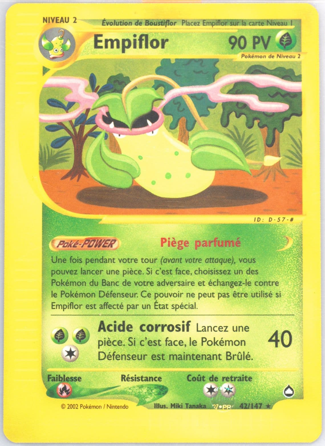Empiflor French (42) 2003 Pokemon Aquapolis