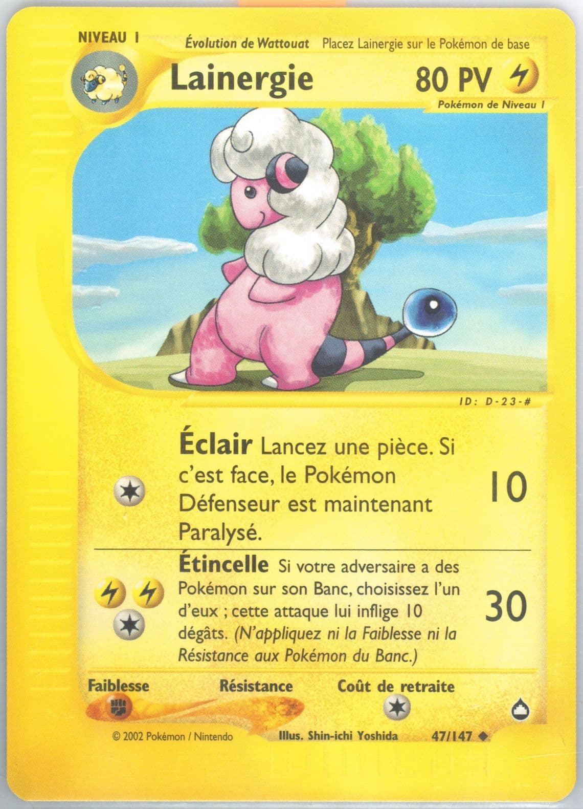 Lainergie French (47) 2003 Pokemon Aquapolis
