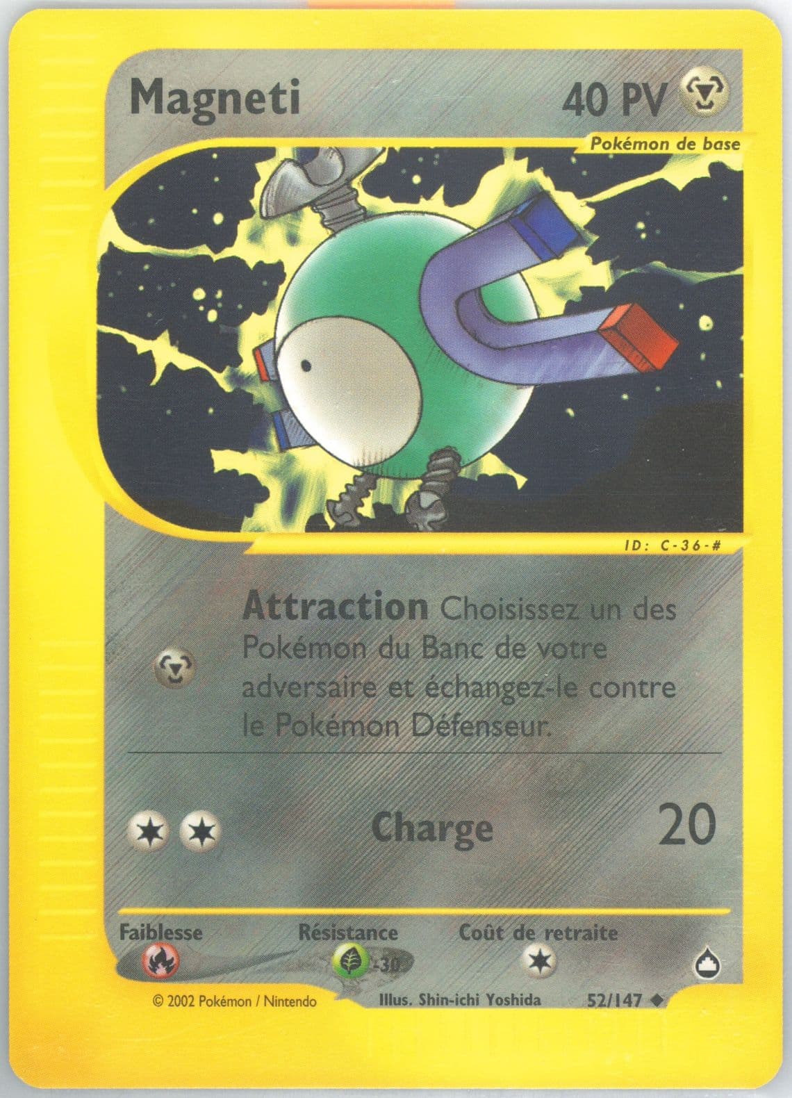 Magneti French (52) 2003 Pokemon Aquapolis