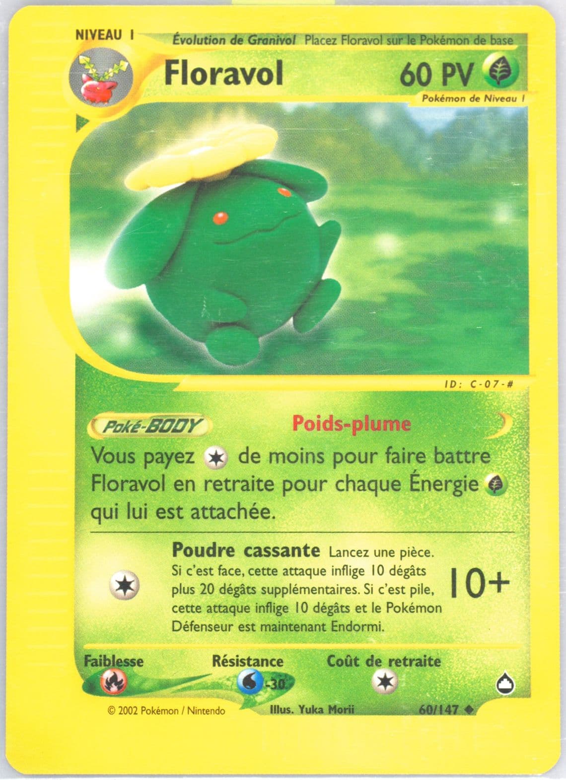 Floravol French (60) 2003 Pokemon Aquapolis