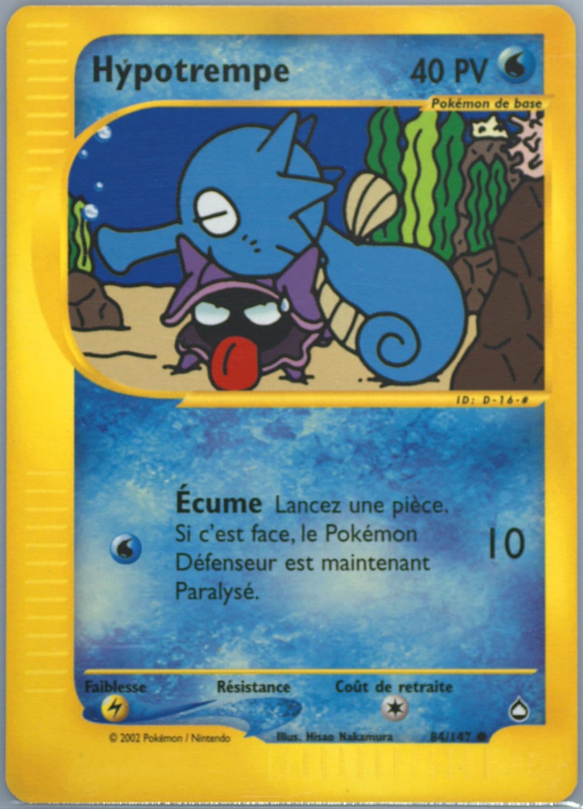 Hypotrempe French (84) 2003 Pokemon Aquapolis