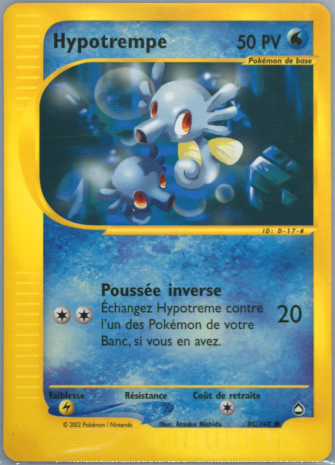 Hypotrempe French (85) 2003 Pokemon Aquapolis