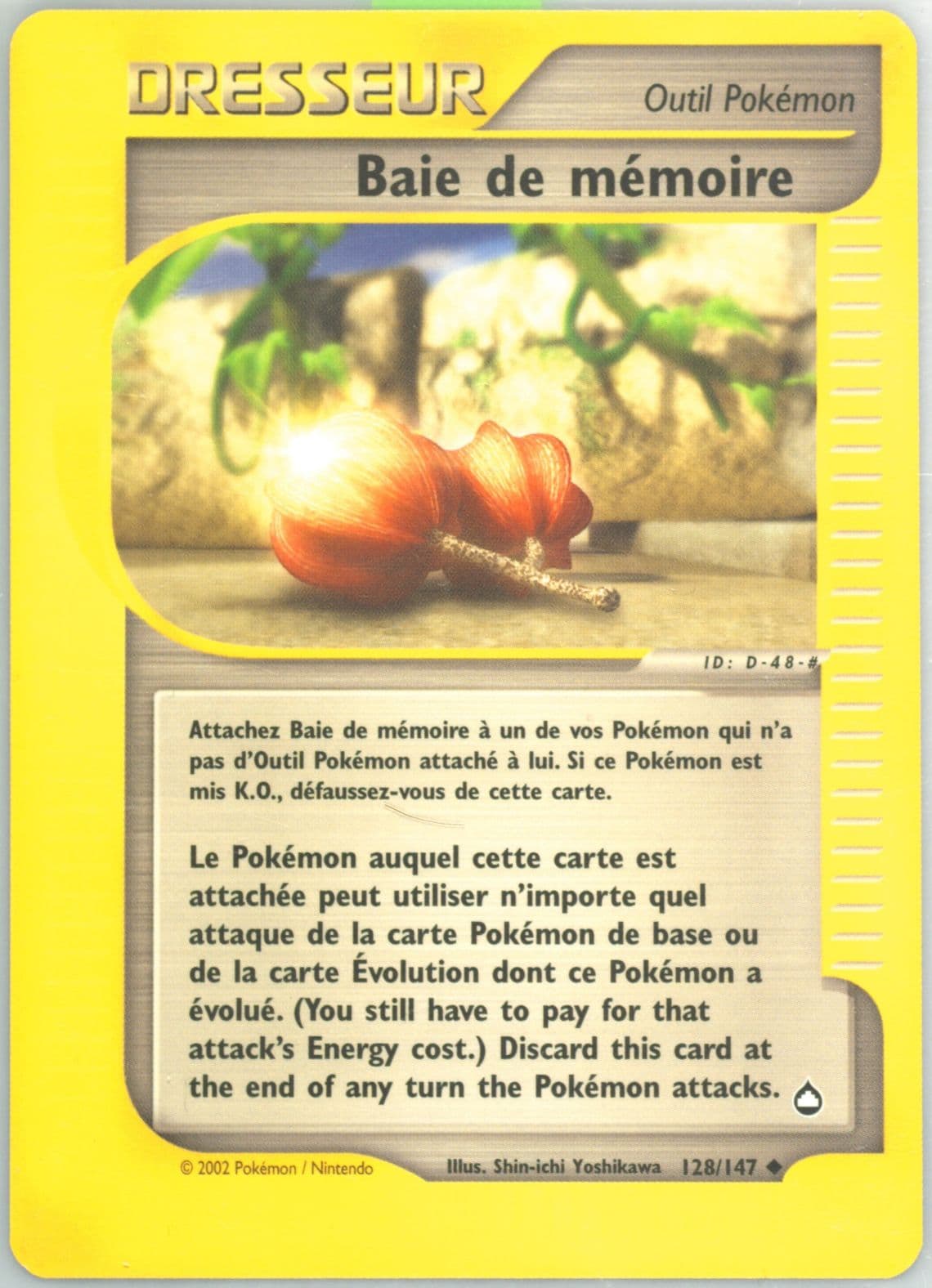 Baie de Memoire French (128) 2003 Pokemon Aquapolis