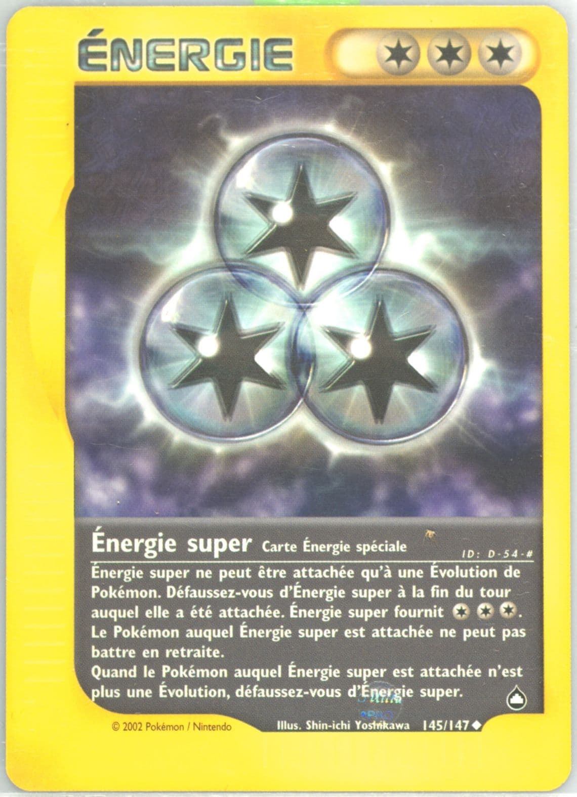 Energie Super French (145) 2003 Pokemon Aquapolis