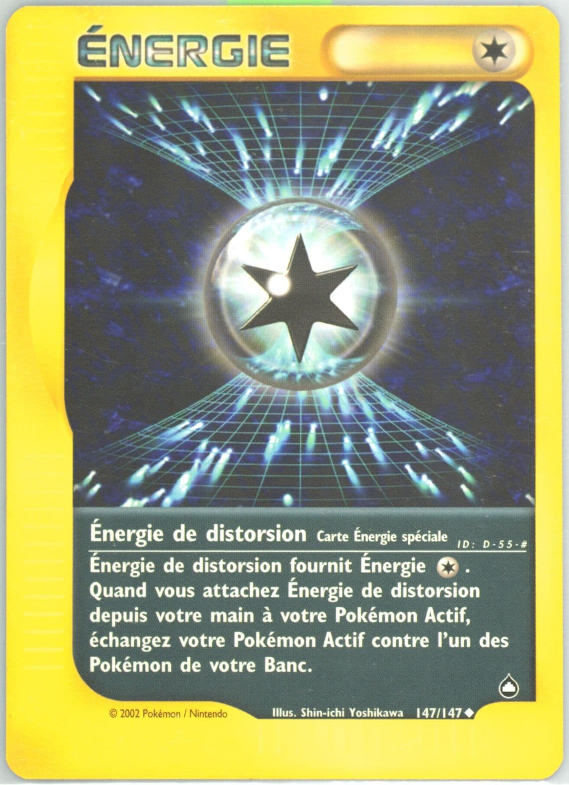 Energie de Distorsion French (147) 2003 Pokemon Aquapolis