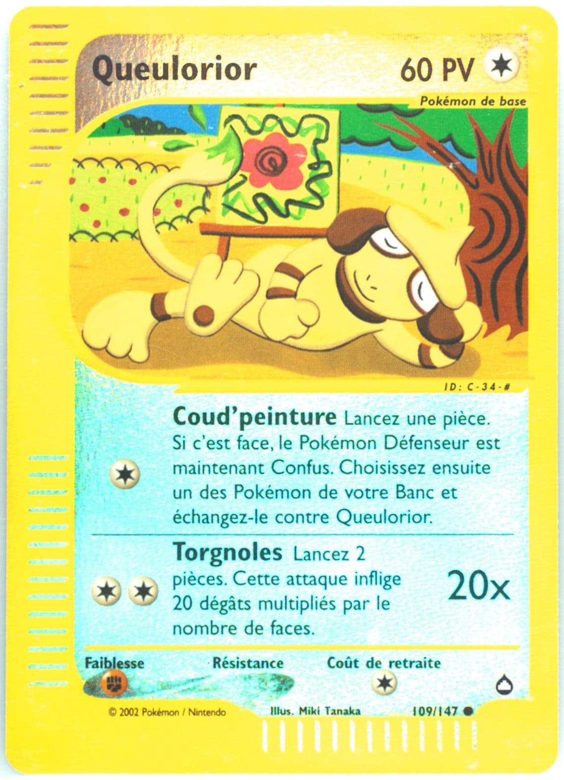 Queulorior-Reverse Foil French (109) 2003 Pokemon Aquapolis