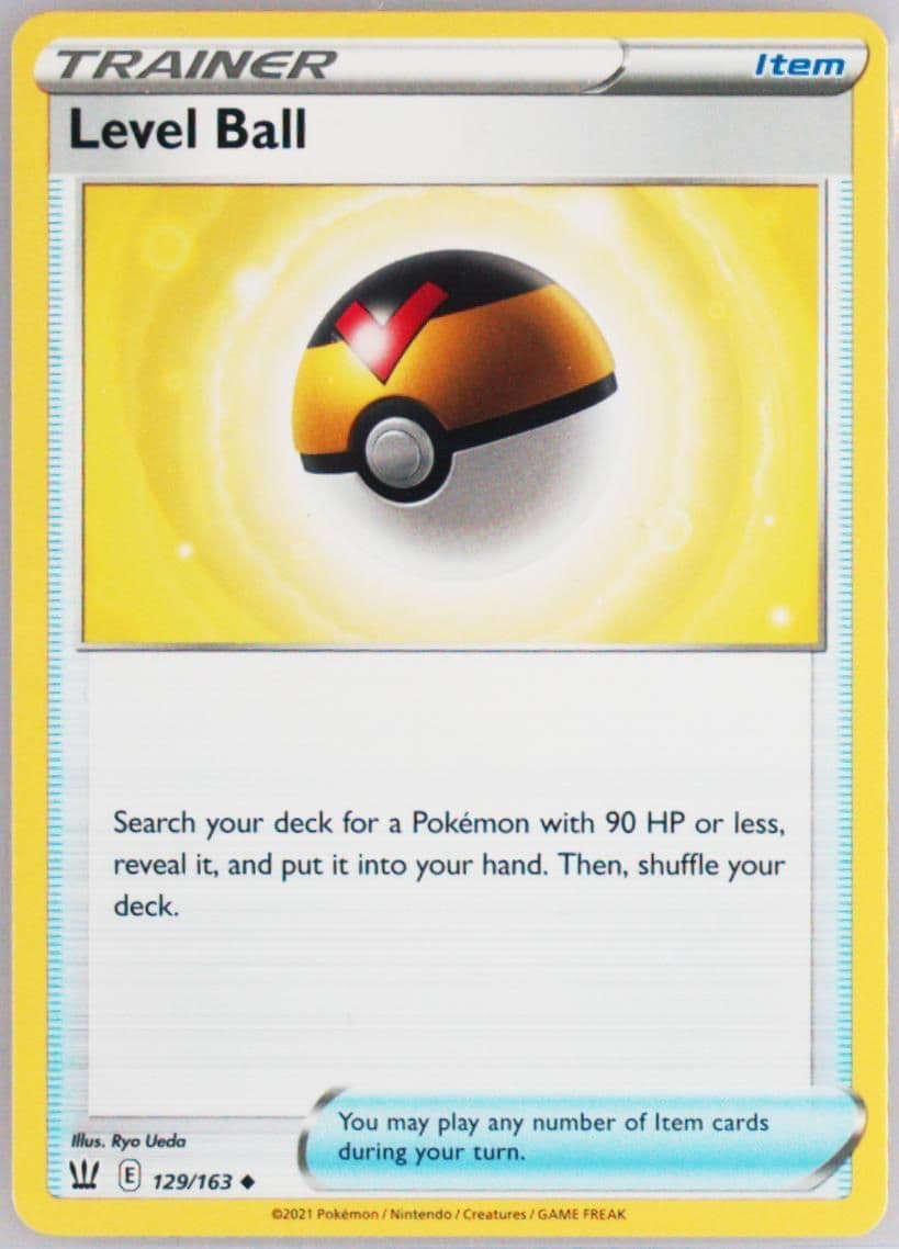 Level Ball (129) 2021 Pokemon Sword & Shield Battle Styles