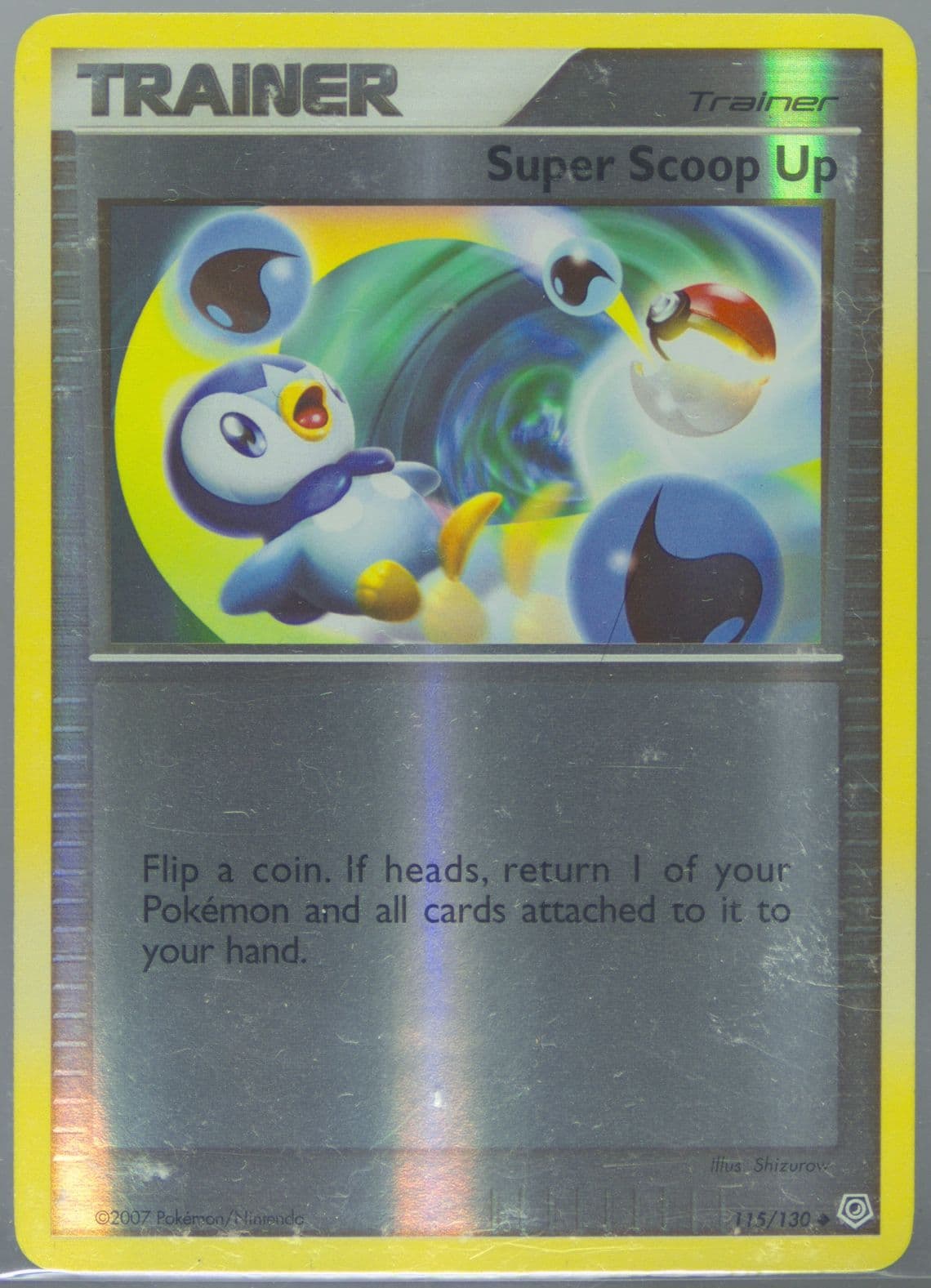 Super Scoop Up-Reverse Foil (115) 2007 Pokemon Diamond & Pearl