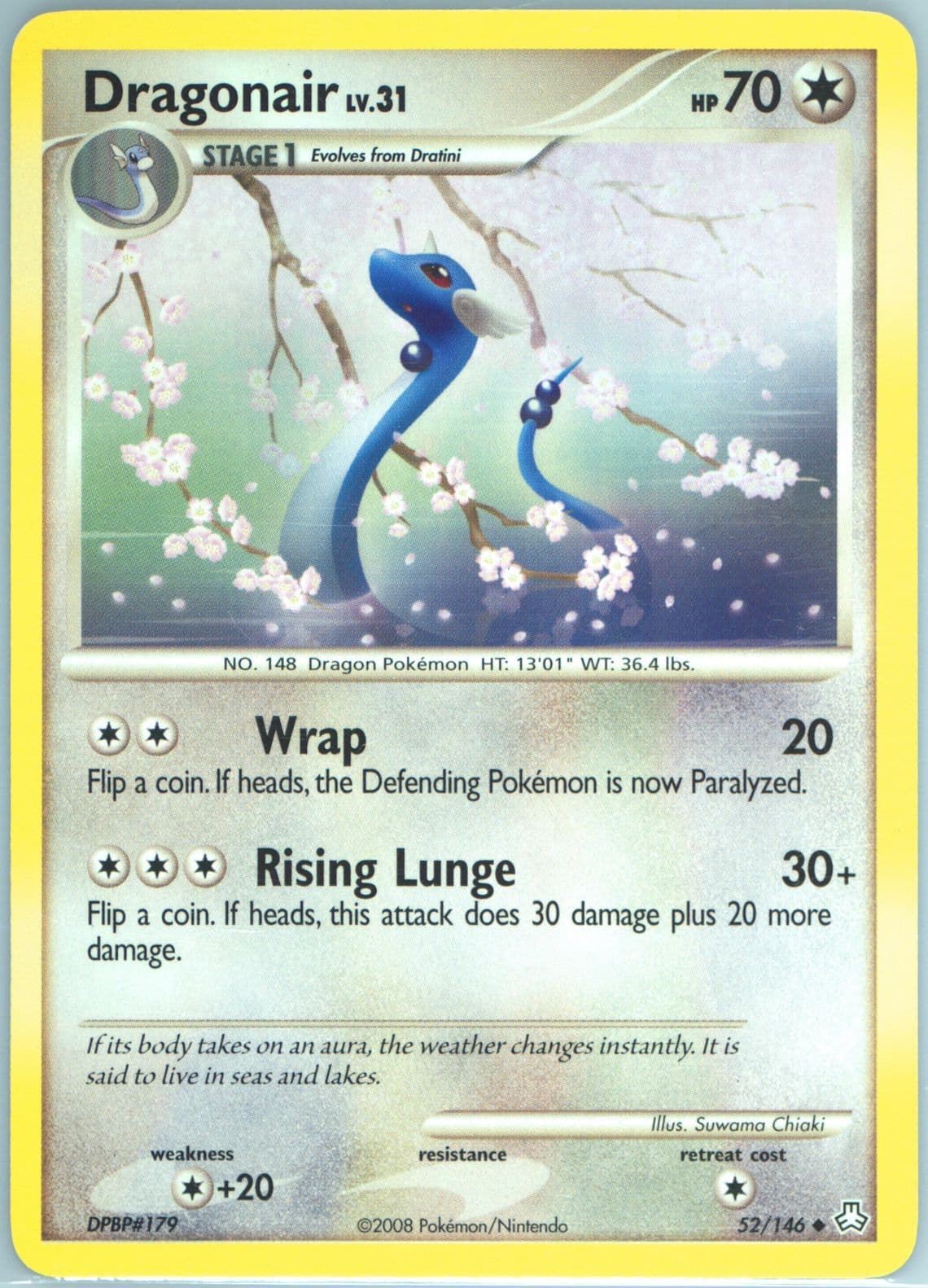 Ledyba (104) 2008 Pokemon Diamond & Pearl Legends Awakened