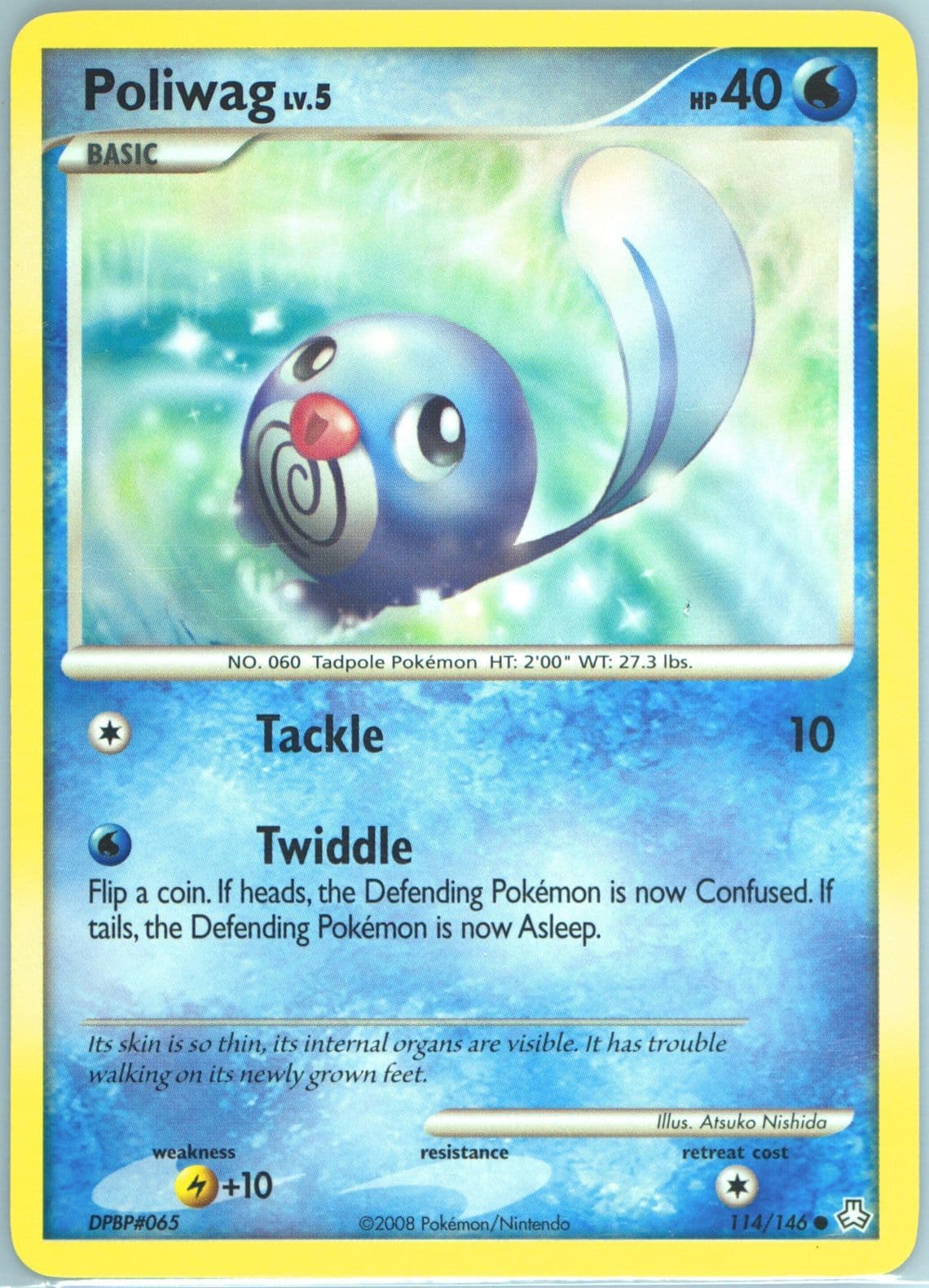 Tyrogue (126) 2008 Pokemon Diamond & Pearl Legends Awakened