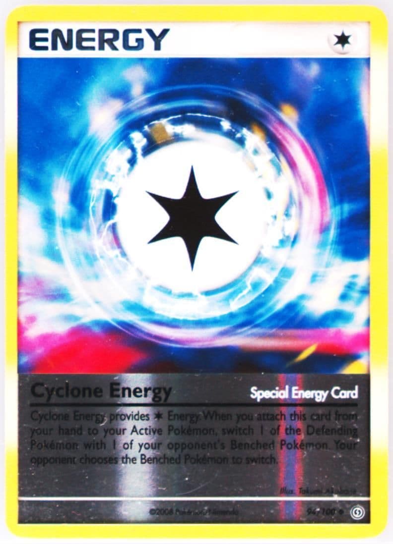 Cyclone Energy (94) 2008 Pokemon Diamond & Pearl Stormfront