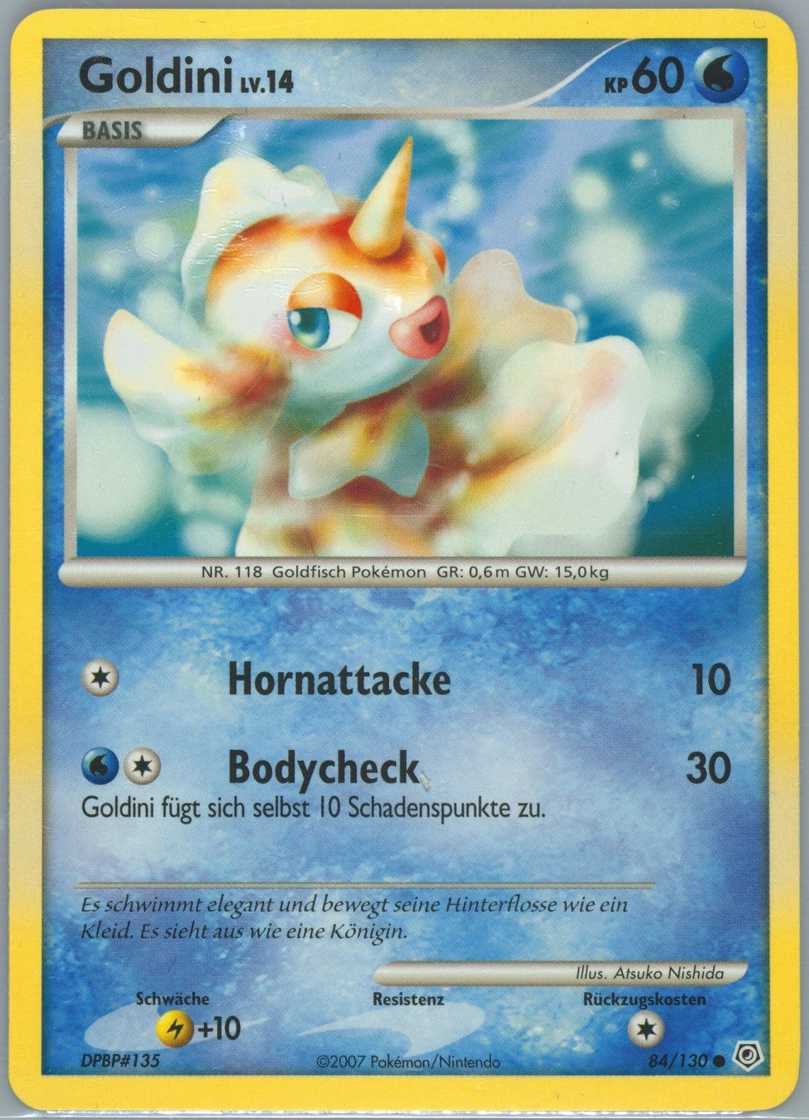 Goldini German (84) 2007 Pokemon Diamond & Pearl