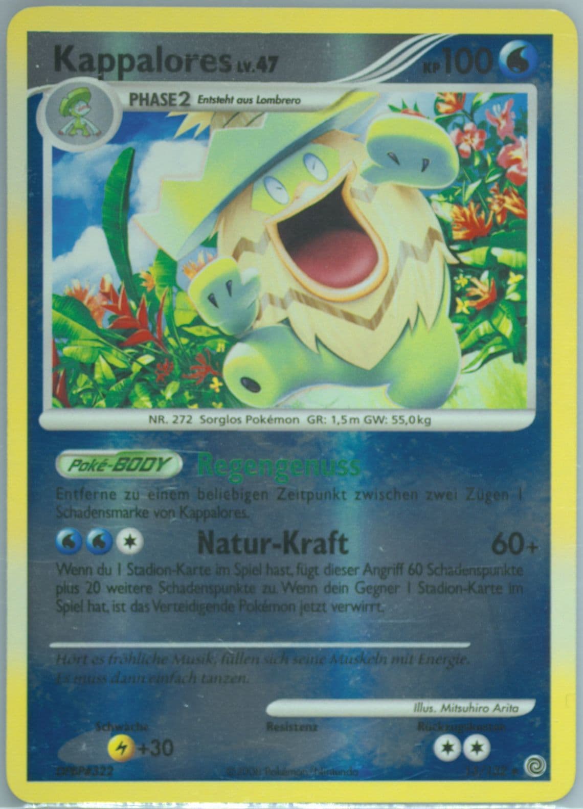 Kappalores-Reverse Foil (13) 2008 Pokemon German Diamond & Pearl Secret Wonders