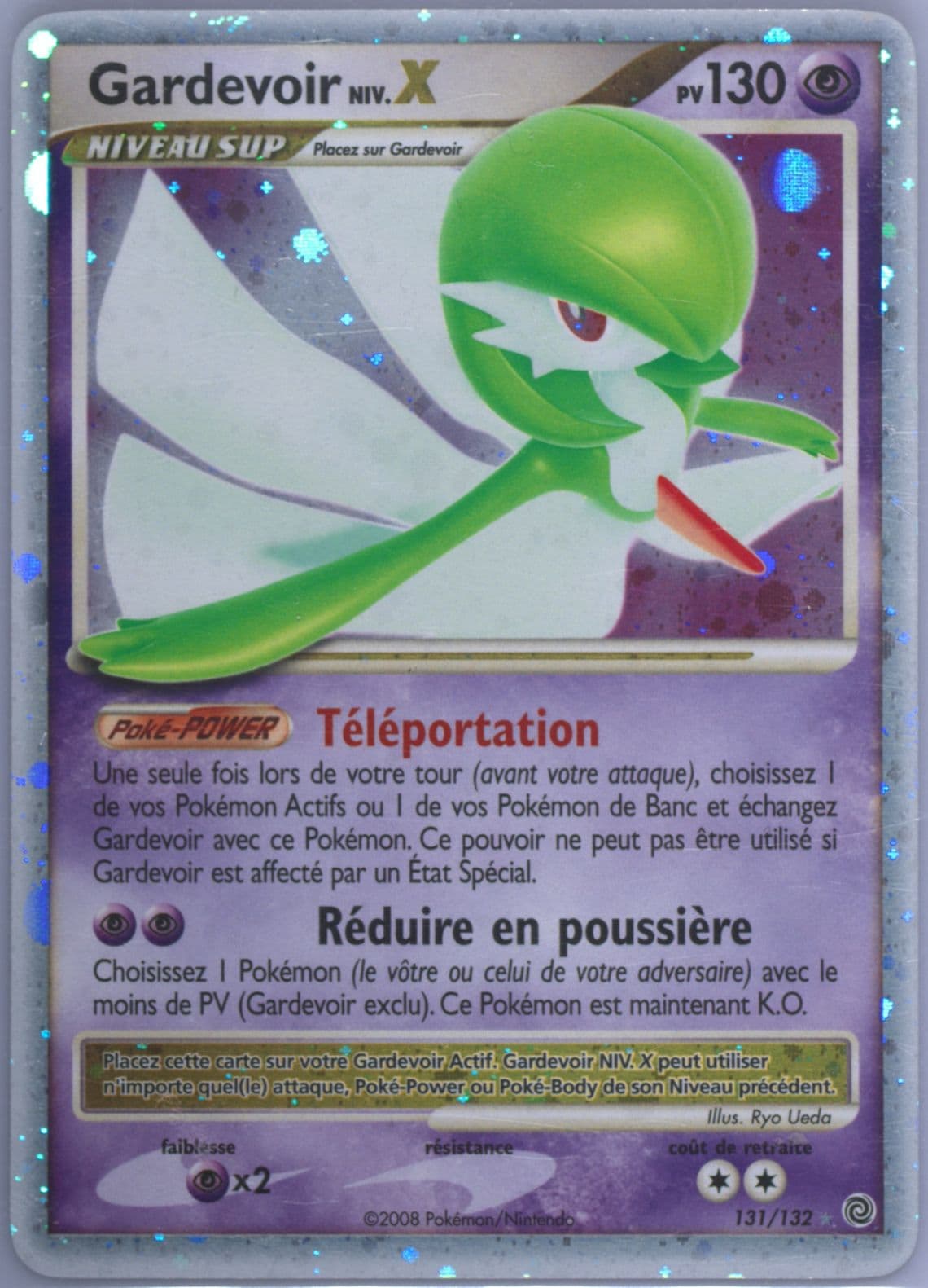 Gardevoir Niv.X-Holo (131) 2008 Pokemon French Diamond & Pearl Secret Wonders