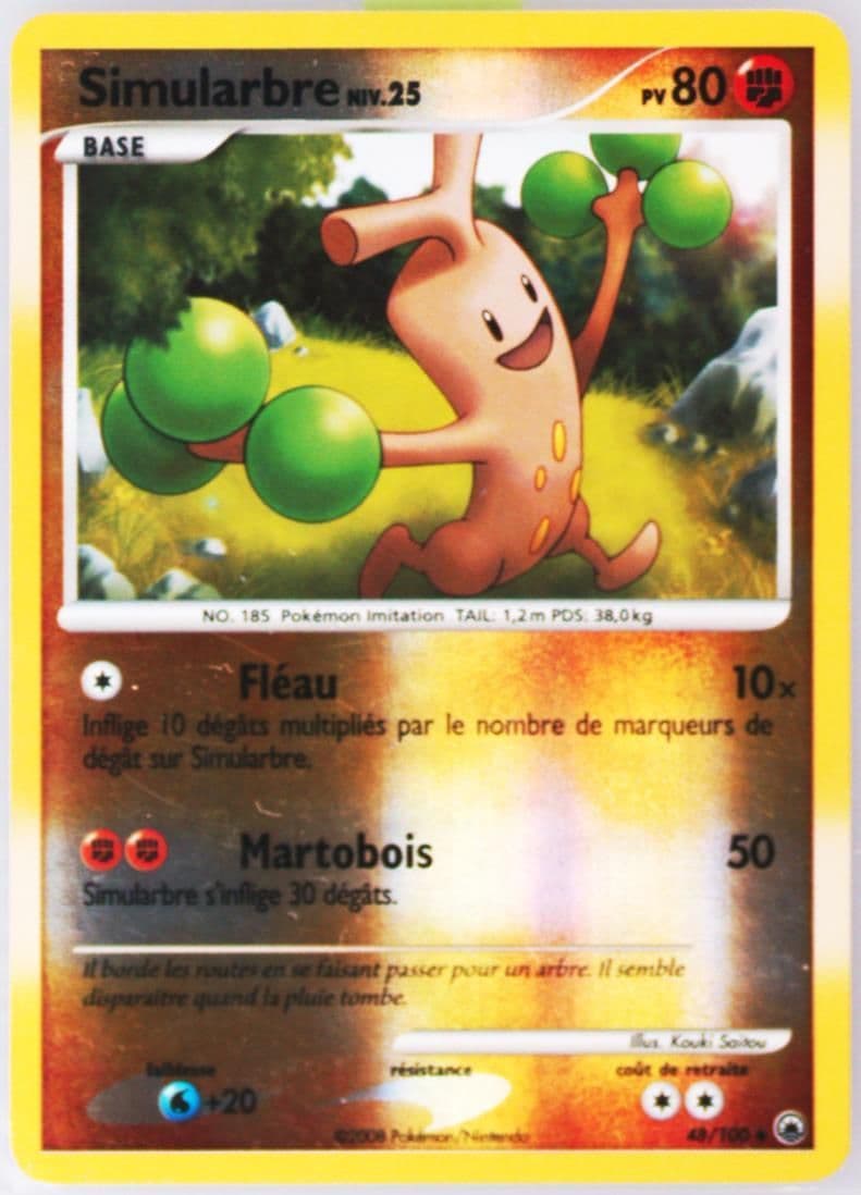 Simularbre-Reverse Foil French (48) 2008 Pokemon Diamond & Pearl Majestic Dawn