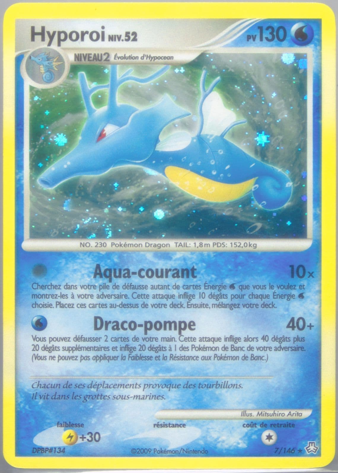 Hyporoi-Holo (7) 2009 Pokemon French Diamond & Pearl Legends Awakened