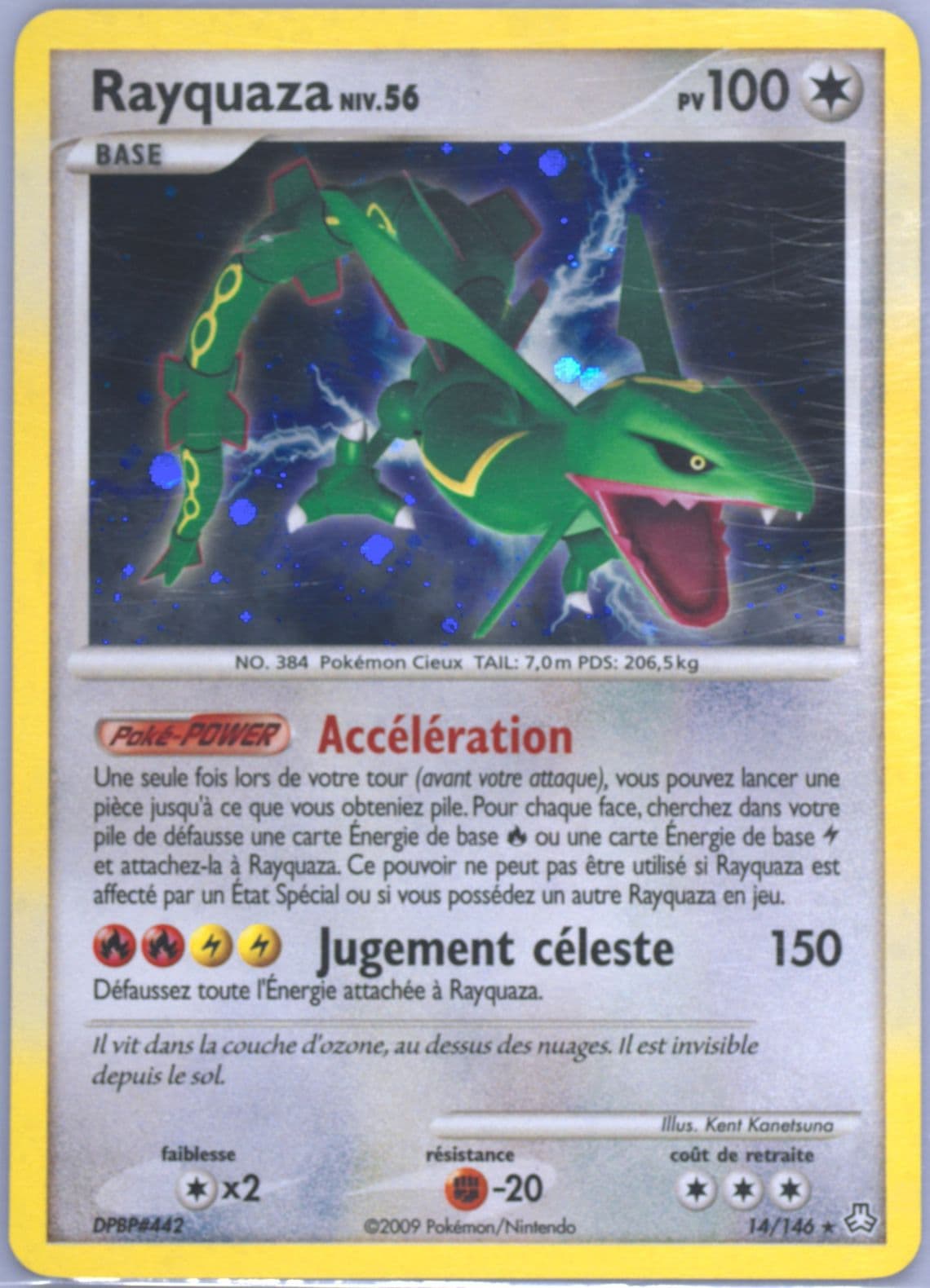 Rayquaza-Holo (14) 2009 Pokemon French Diamond & Pearl Legends Awakened