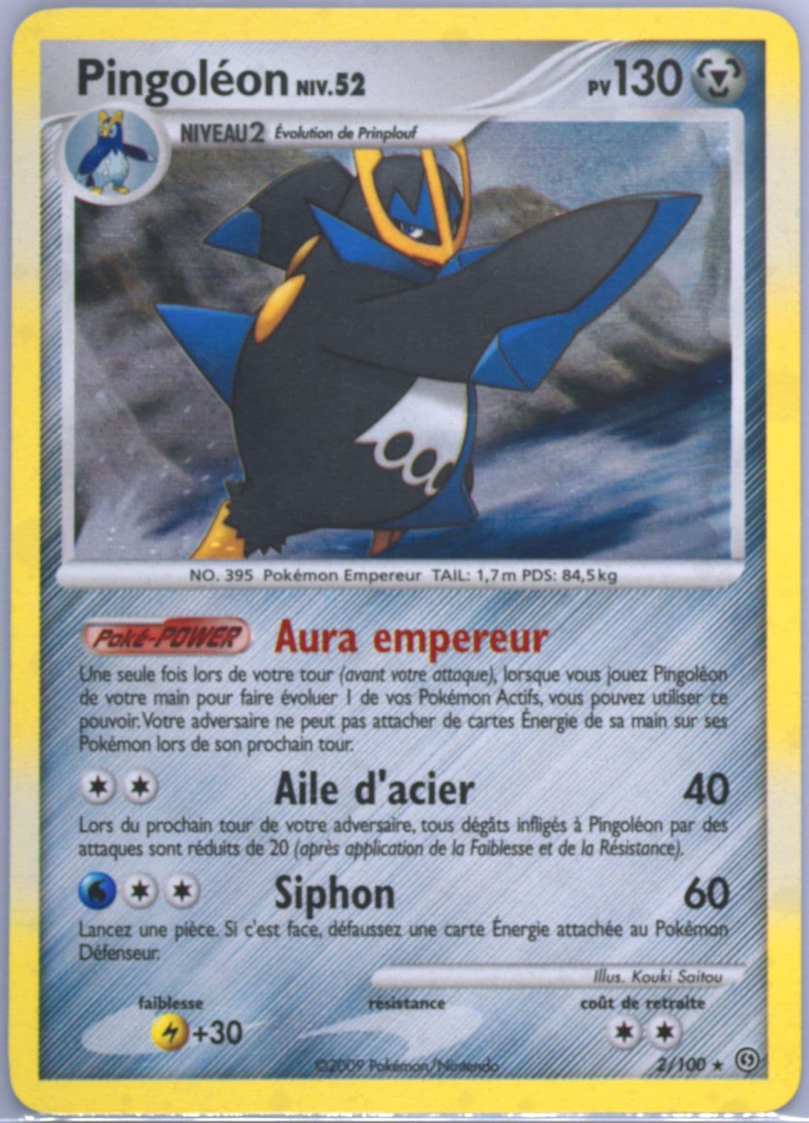 Pingoleon-Holo (2) 2009 Pokemon French Diamond & Pearl Stormfront