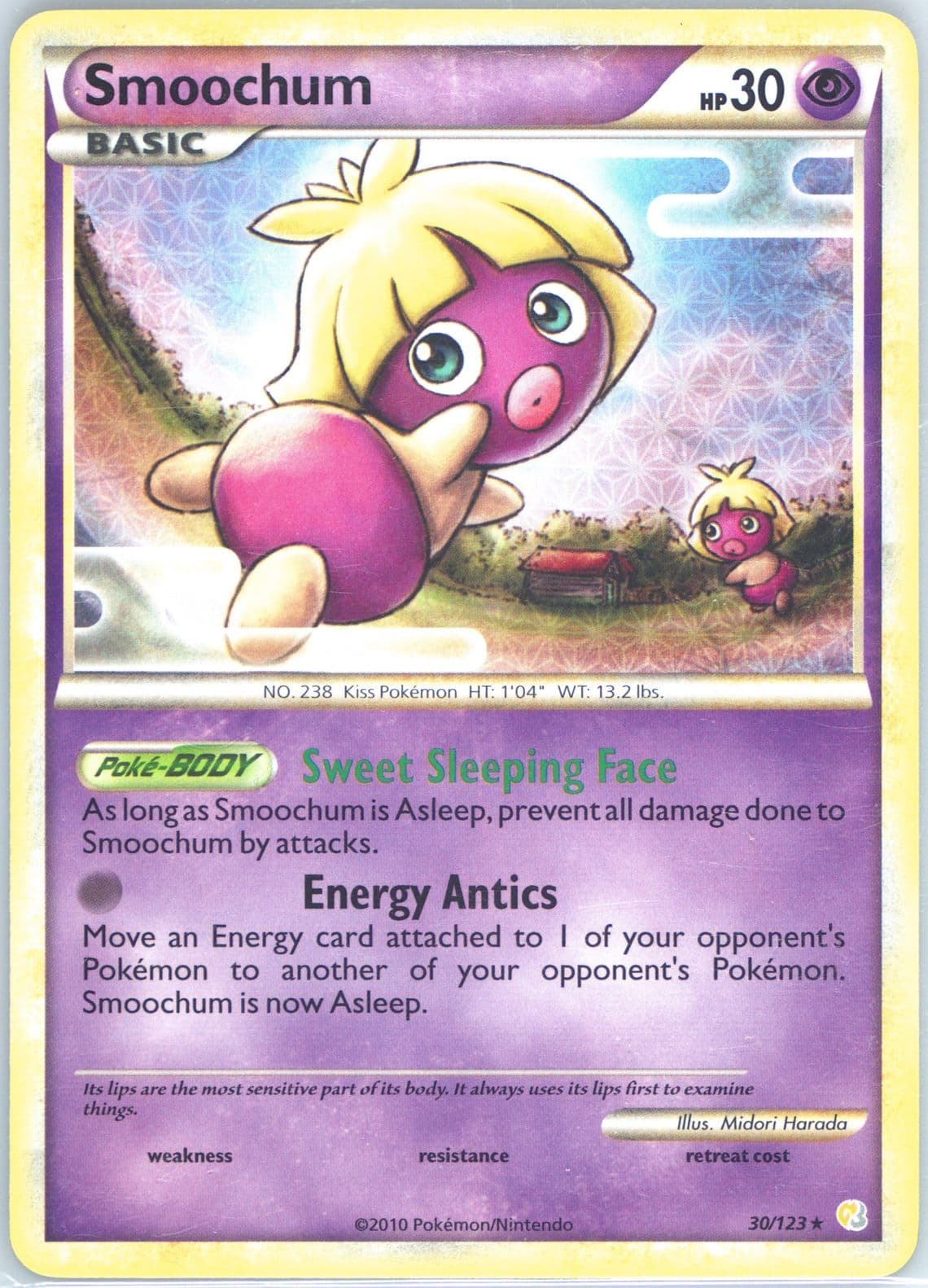 Smoochum (30) 2010 Pokemon Heartgold & Soulsilver