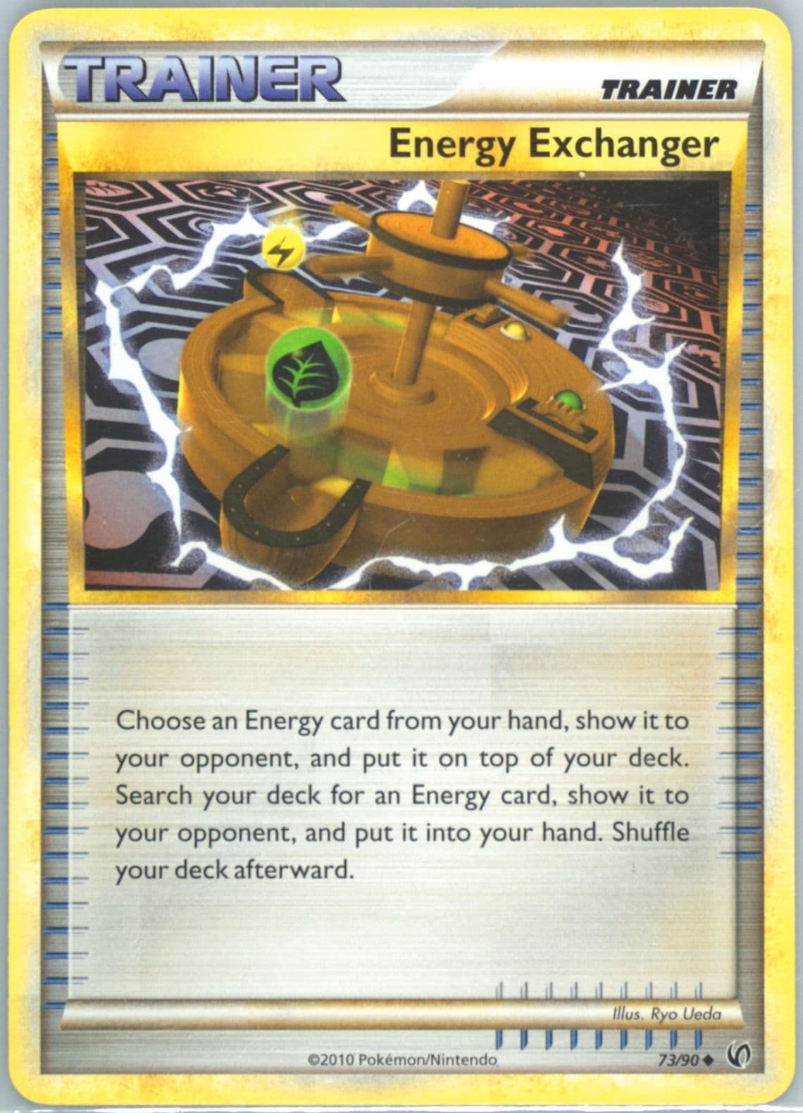 Energy Exchanger (73) 2010 Pokemon Heartgold & Soulsilver Undaunted