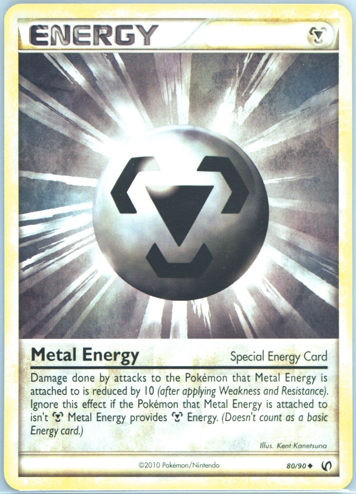 Metal Energy (80) 2010 Pokemon Heartgold & Soulsilver Undaunted