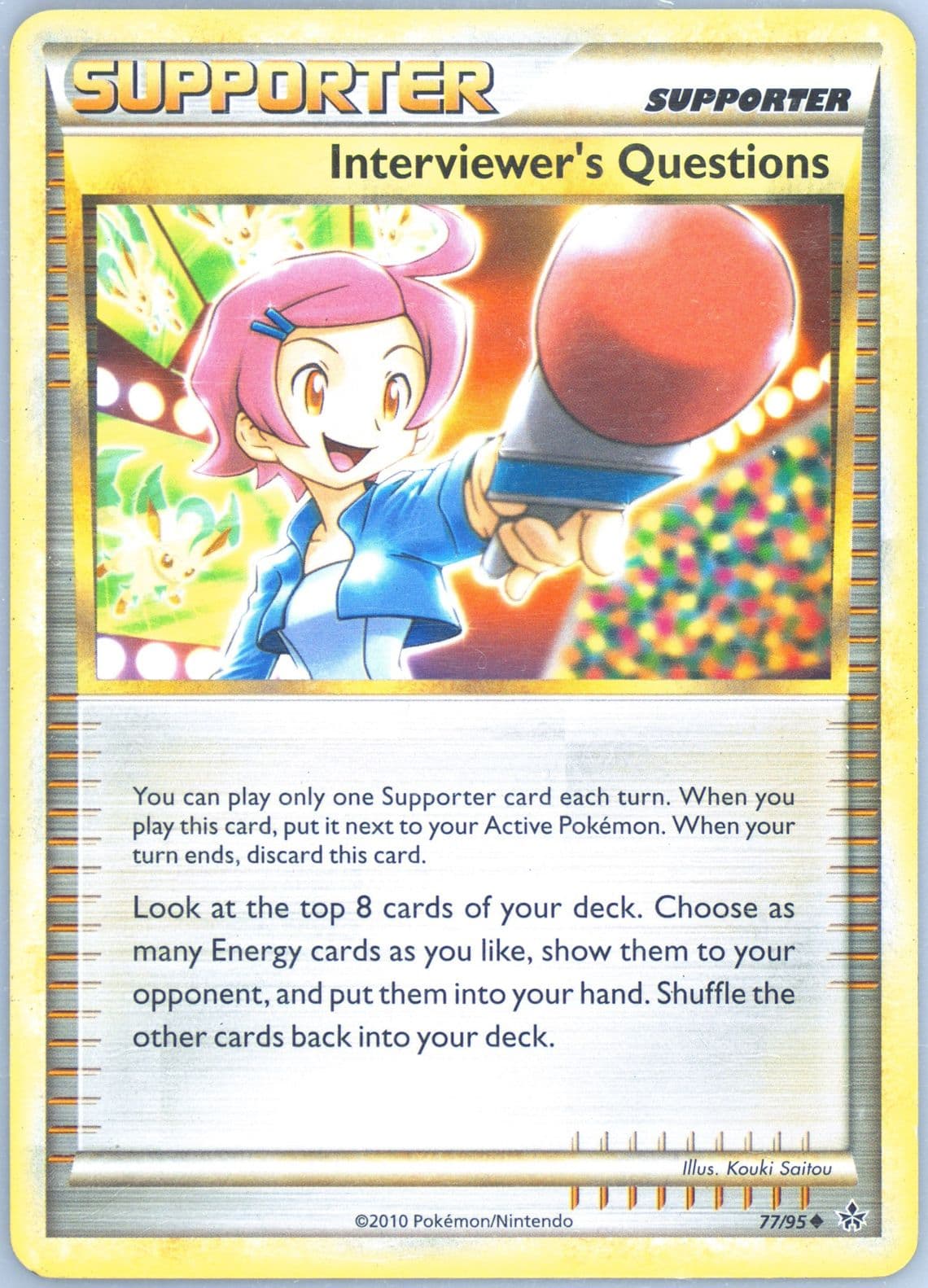 Interviewer's Questions (77) 2010 Pokemon Heartgold & Soulsilver Unleashed