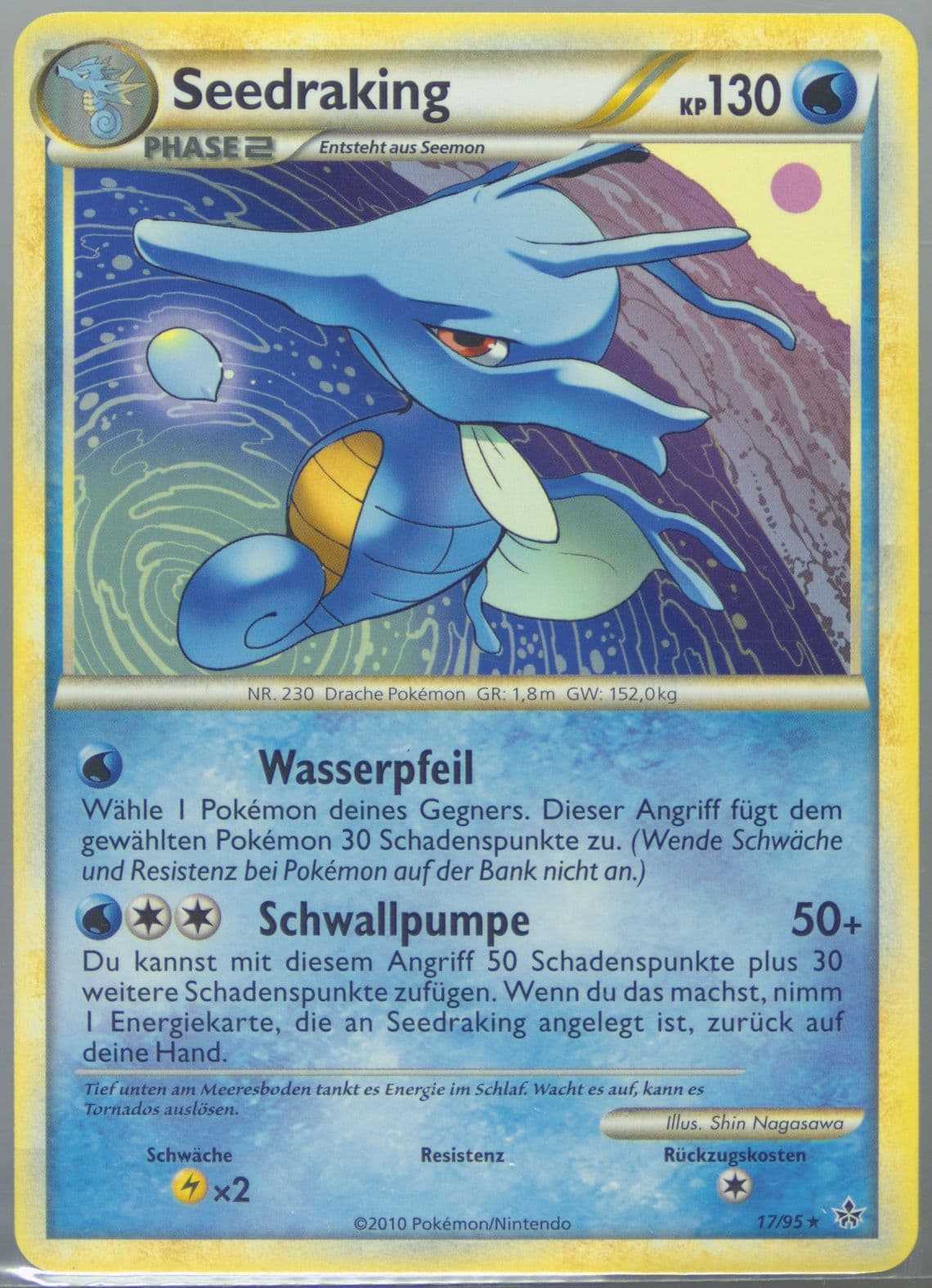 Seedraking German (17) 2010 Pokemon Heartgold & Soulsilver Unleashed