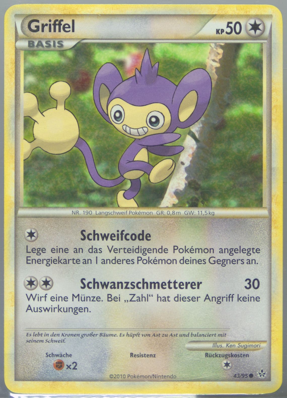 Griffel German (43) 2010 Pokemon Heartgold & Soulsilver Unleashed