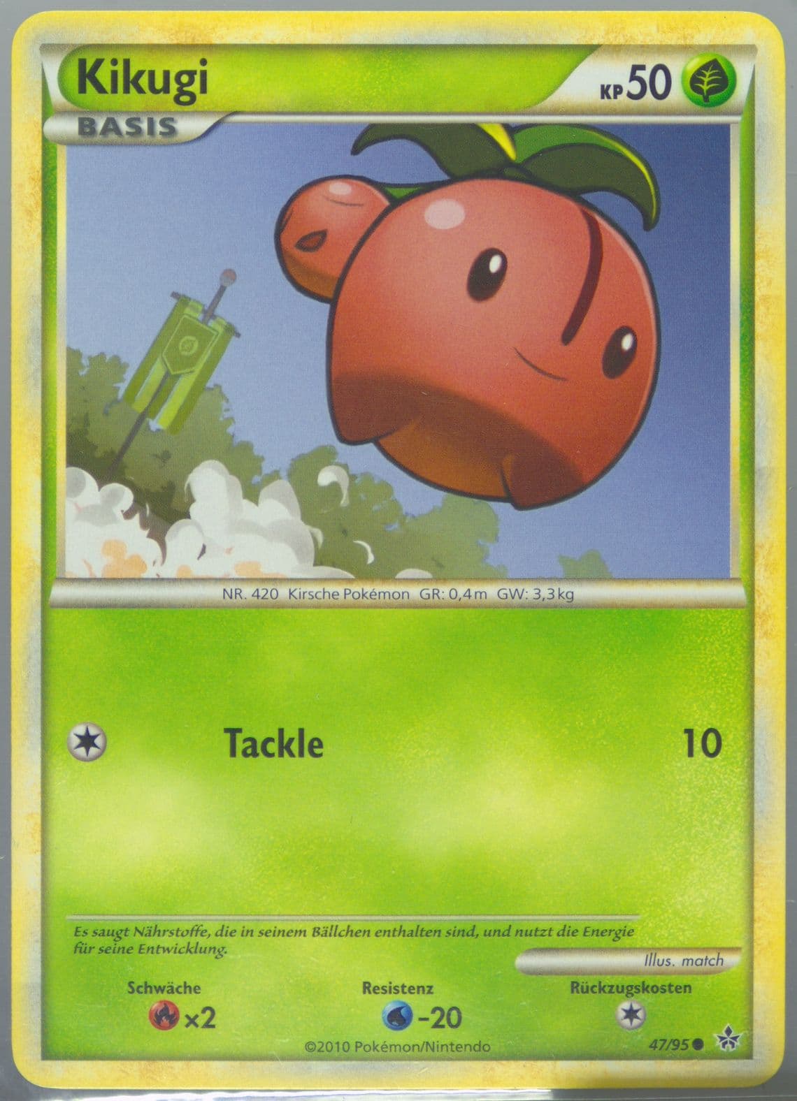 Kikugi German (47) 2010 Pokemon Heartgold & Soulsilver Unleashed