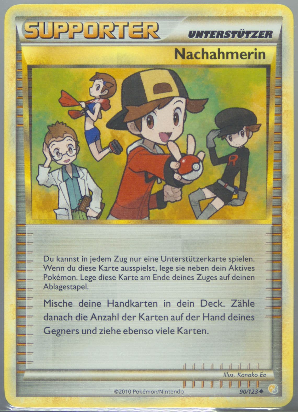 Nachahmerin German (90) 2010 Pokemon Heartgold & Soulsilver