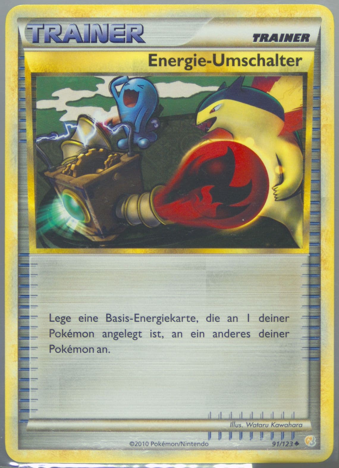 Energie-Umschalter German (91) 2010 Pokemon Heartgold & Soulsilver