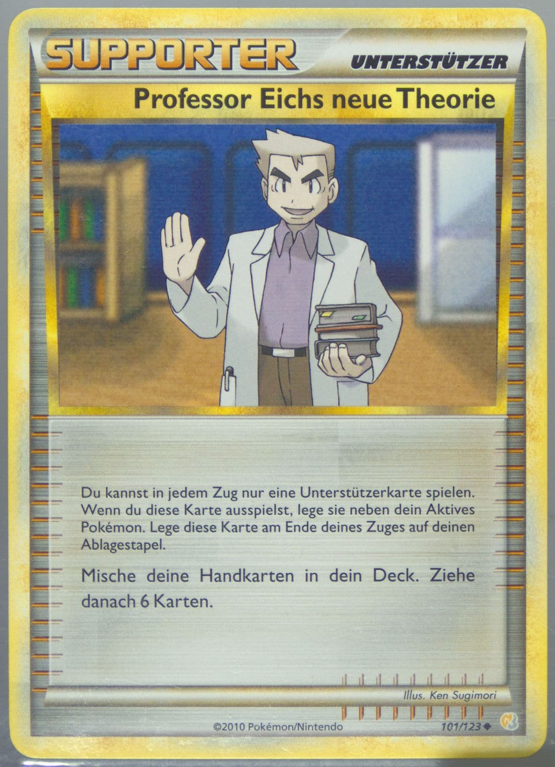 Professor Eichs Neue Theorie German (101) 2010 Pokemon Heartgold & Soulsilver