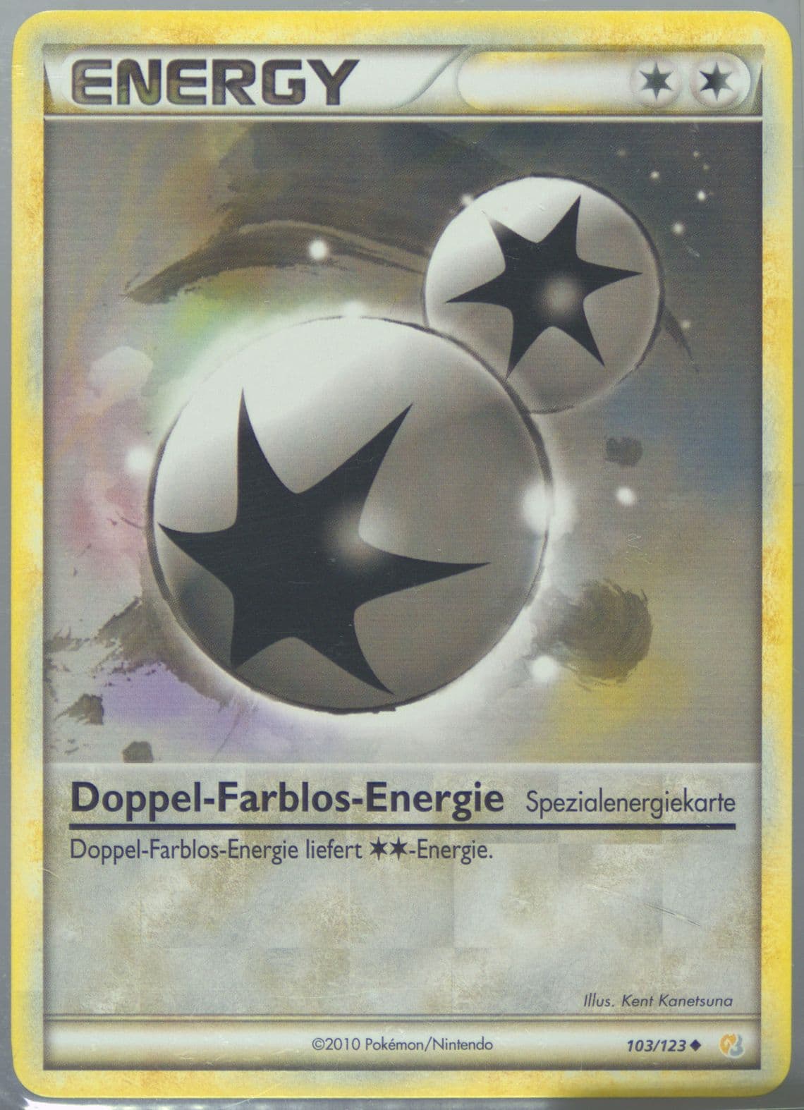 Doppel-Farblos-Energie German (103) 2010 Pokemon Heartgold & Soulsilver