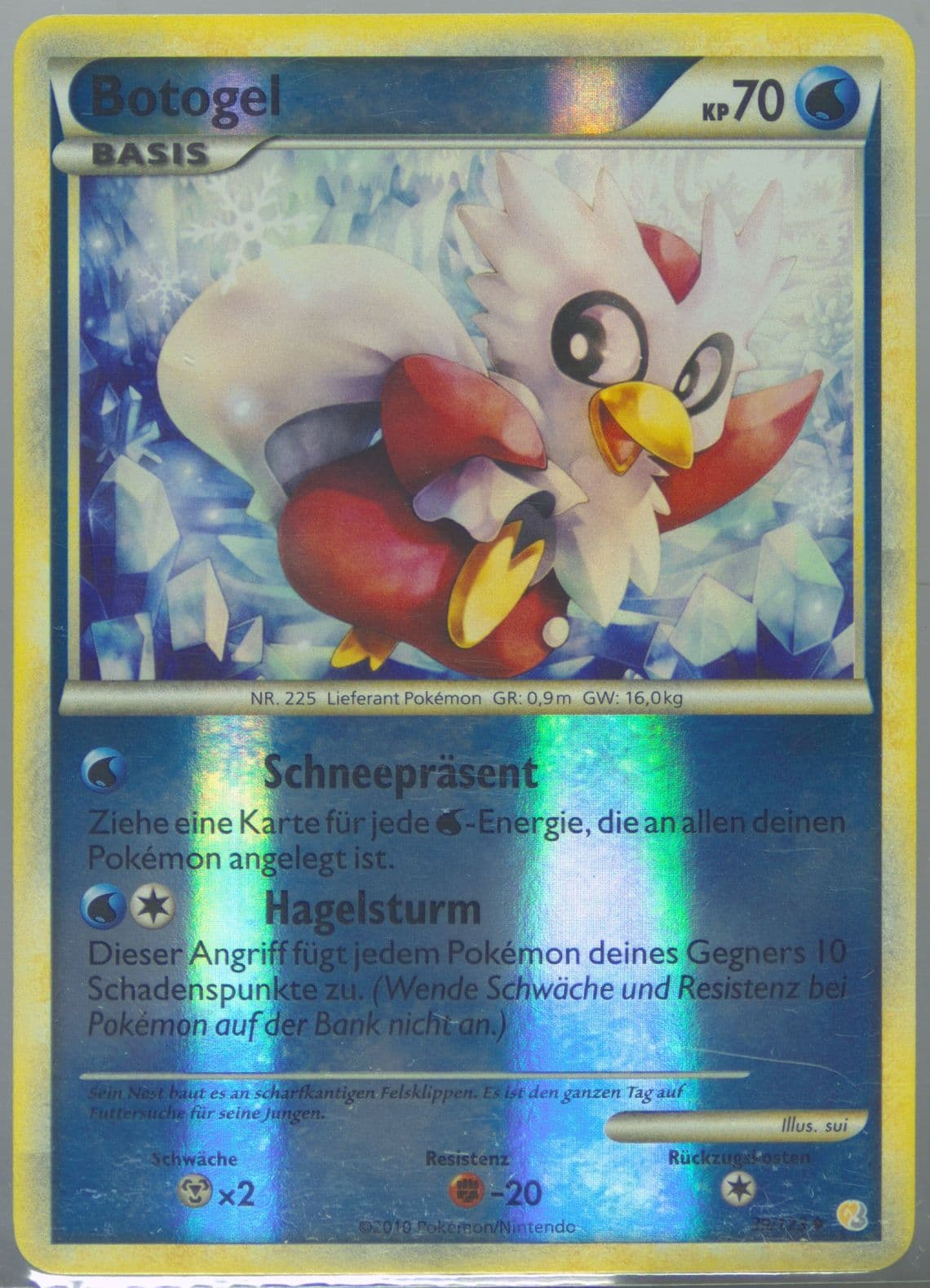 Botogel-Reverse Foil German (39) 2010 Pokemon Heartgold & Soulsilver