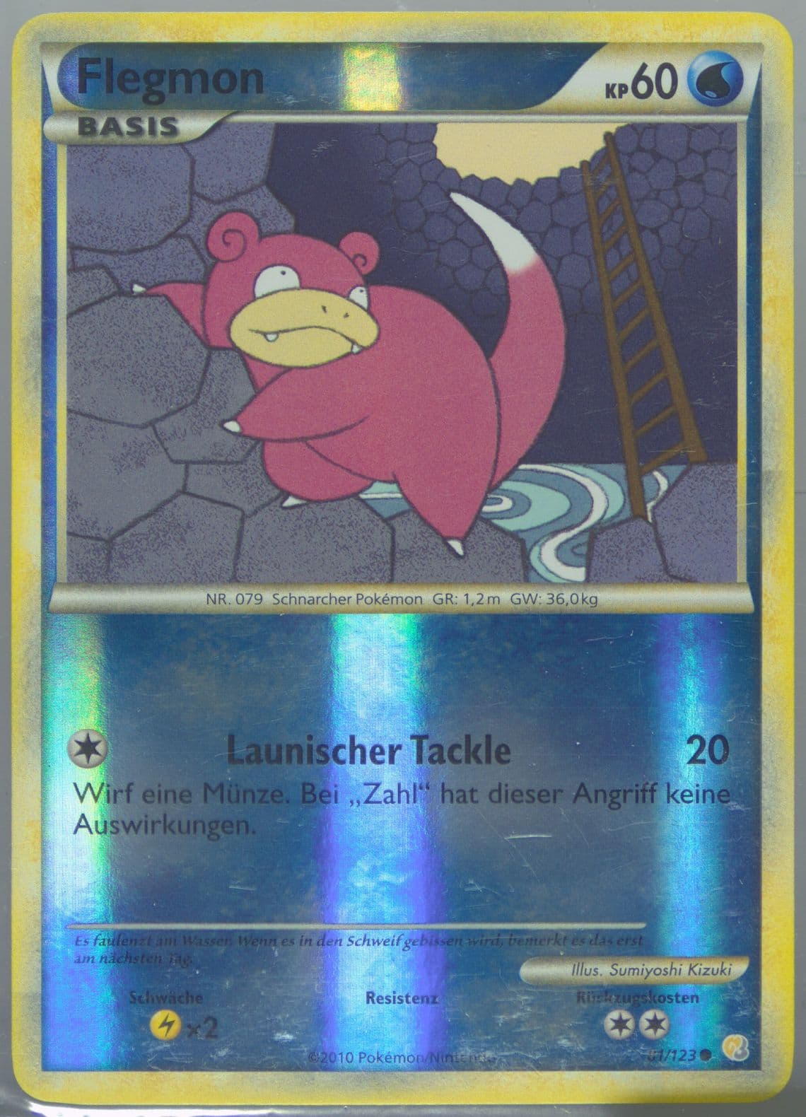 Flegmon-Reverse Foil German (81) 2010 Pokemon Heartgold & Soulsilver