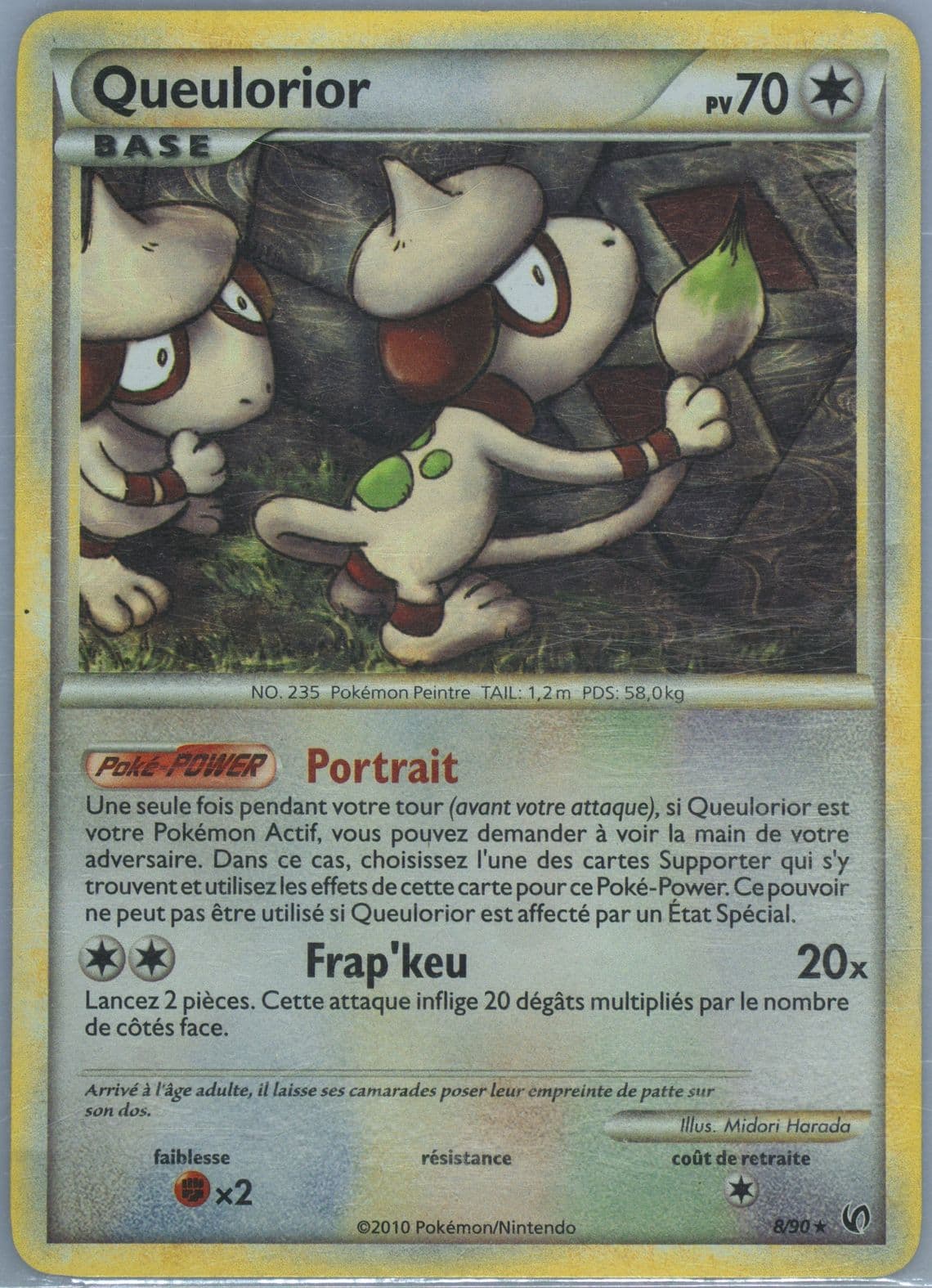 Queulorior-Holo French (8) 2010 Pokemon Heartgold & Soulsilver Undaunted