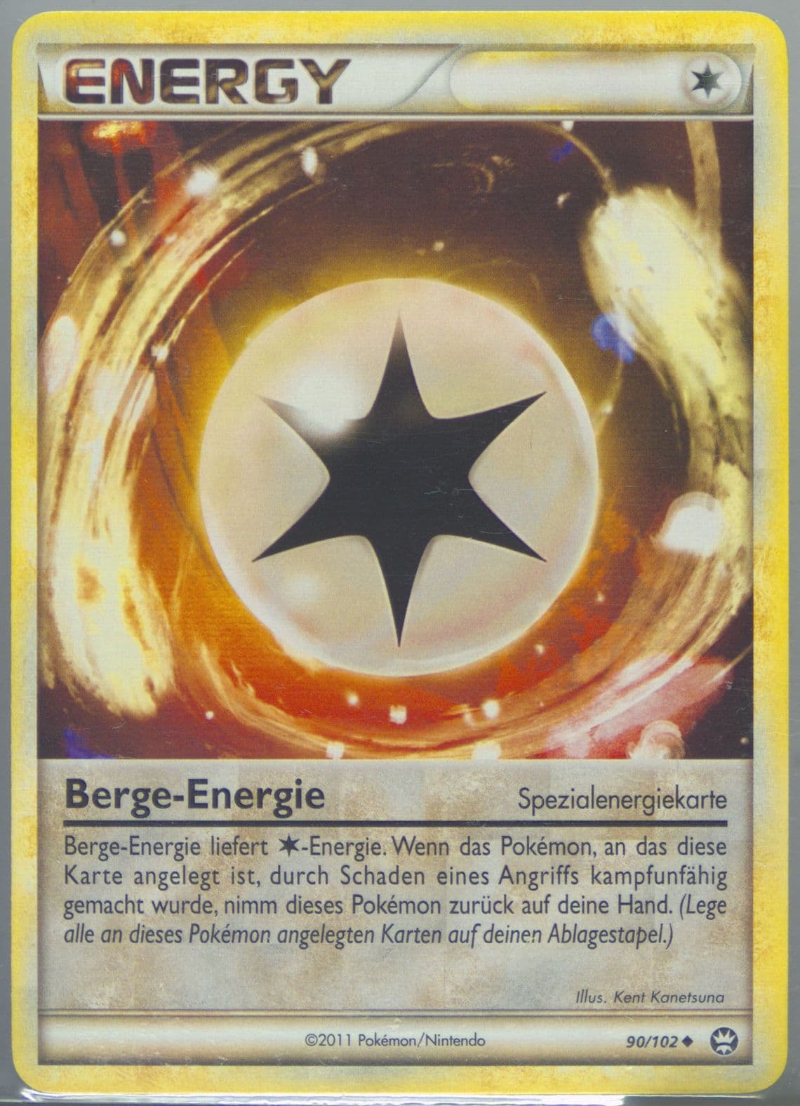 Berge-Energie (90) 2011 Pokemon German Heartgold & Soulsilver Triumphant
