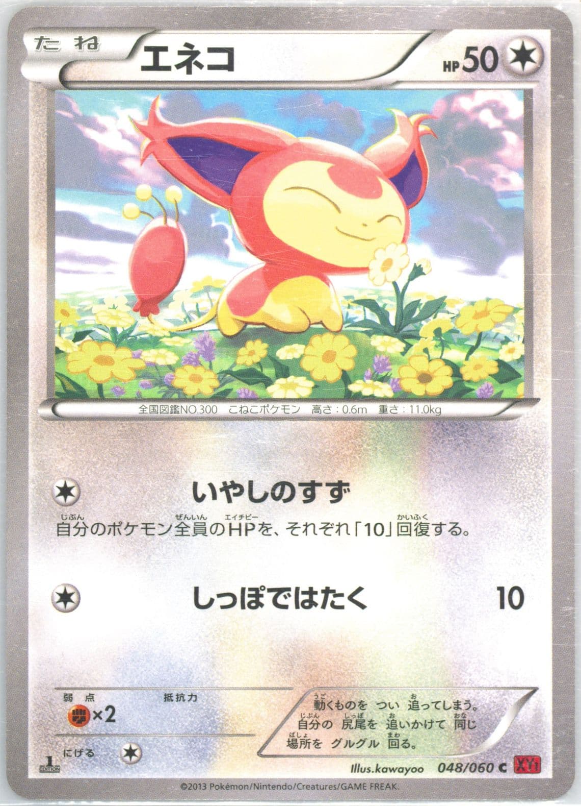 Skitty Y-1st Edition (048) 2013 Pokemon Japanese XY