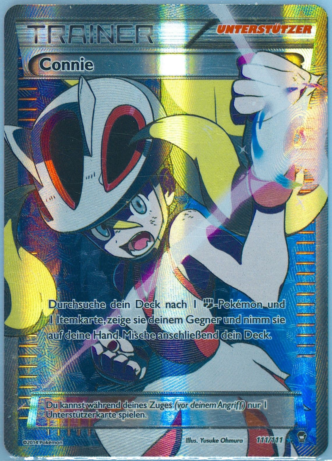 Full Art/Connie German (111) 2014 Pokemon XY Furious Fists