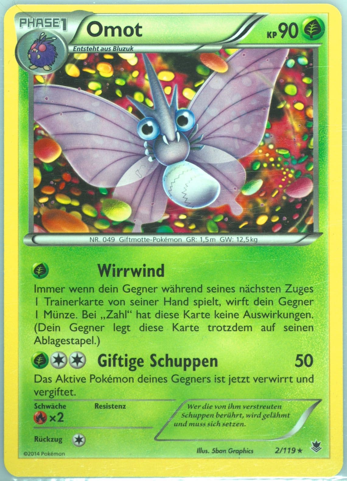 Omot German (2) 2014 Pokemon XY Phantom Forces
