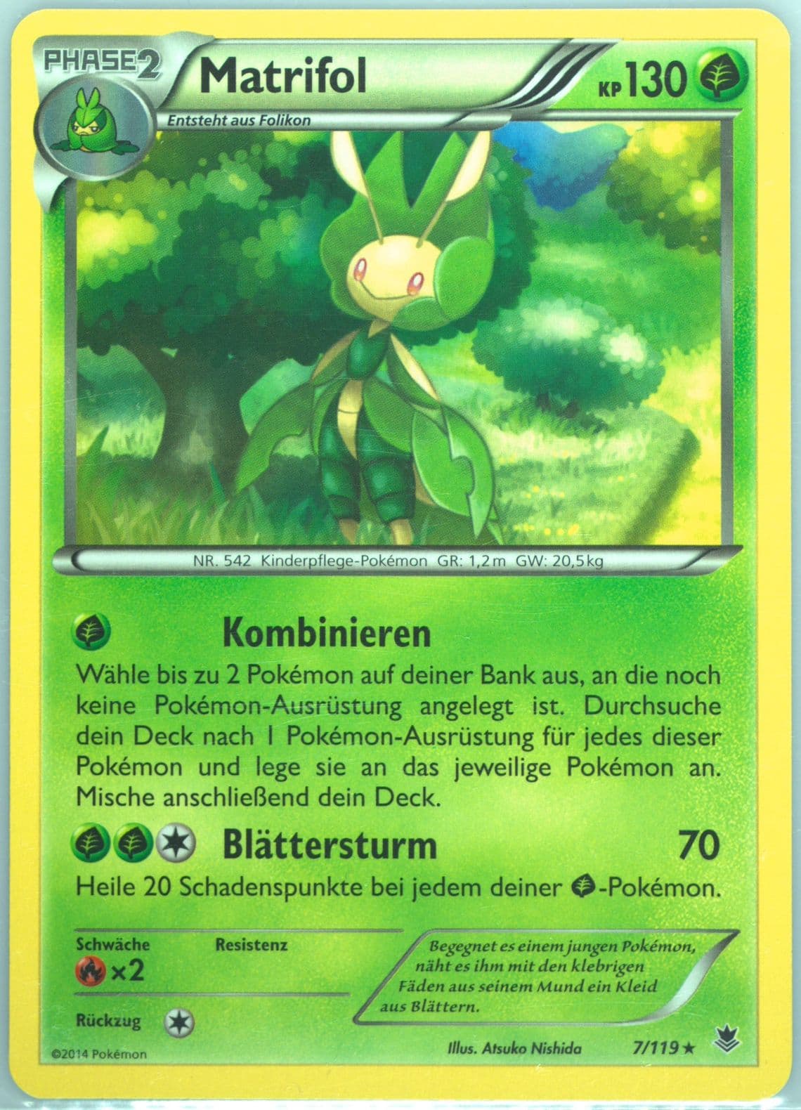 Matrifol German (7) 2014 Pokemon XY Phantom Forces
