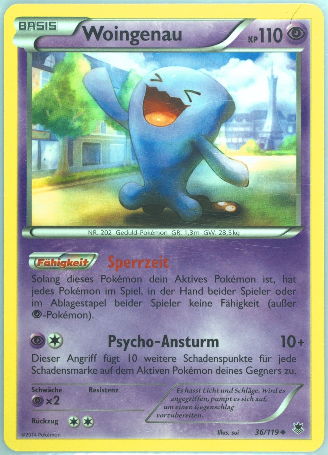 Woingenau German (36) 2014 Pokemon XY Phantom Forces