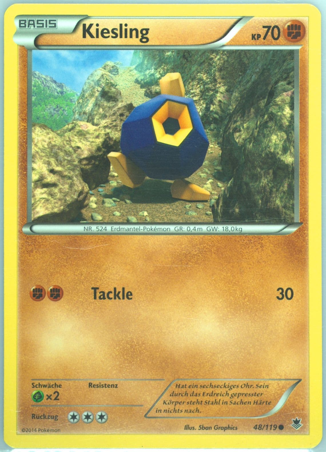 Kiesling German (48) 2014 Pokemon XY Phantom Forces