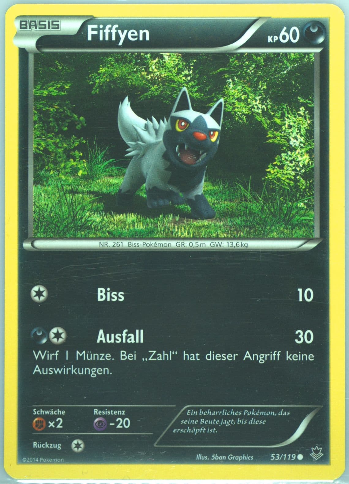 Fiffyen German (53) 2014 Pokemon XY Phantom Forces