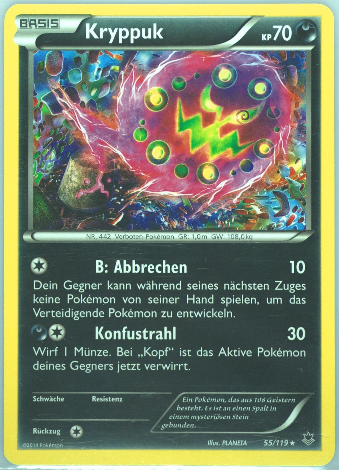 Kryppuk German (55) 2014 Pokemon XY Phantom Forces