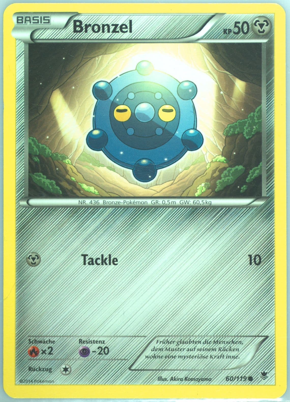 Bronzel German (60) 2014 Pokemon XY Phantom Forces