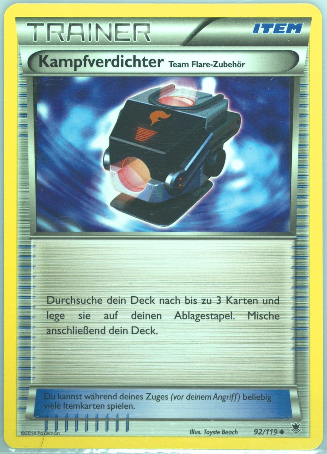 Kampfverdichter German (92) 2014 Pokemon XY Phantom Forces