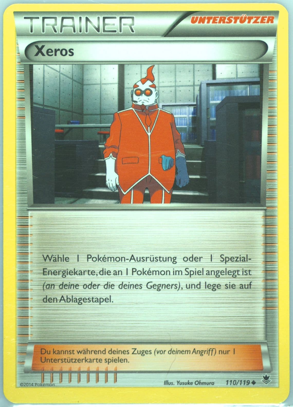 Xeros German (110) 2014 Pokemon XY Phantom Forces