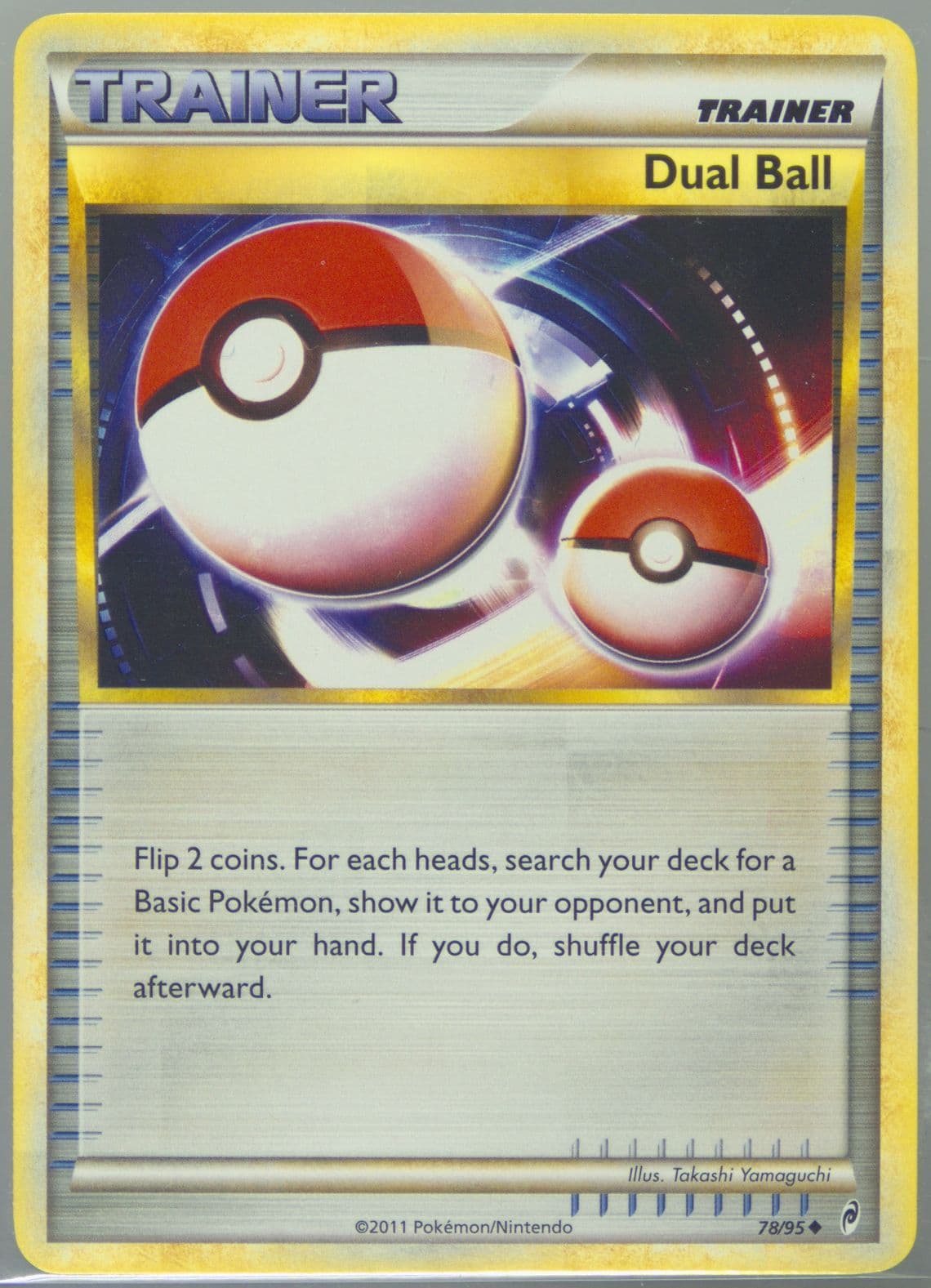 Dual Ball (78) 2011 Pokemon Call of Legends