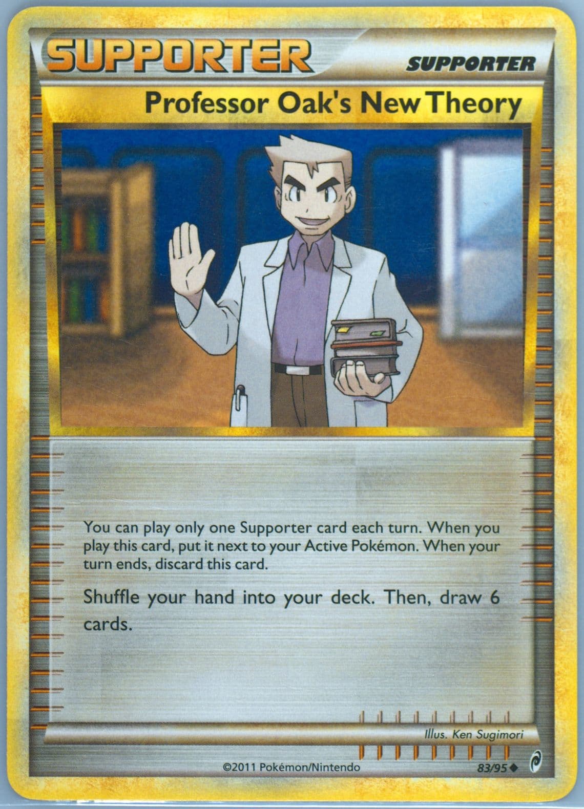 Professor Oak's New Theory (83) 2011 Pokemon Call of Legends